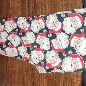 No Boundaries Santa Claus Womens Leggings L